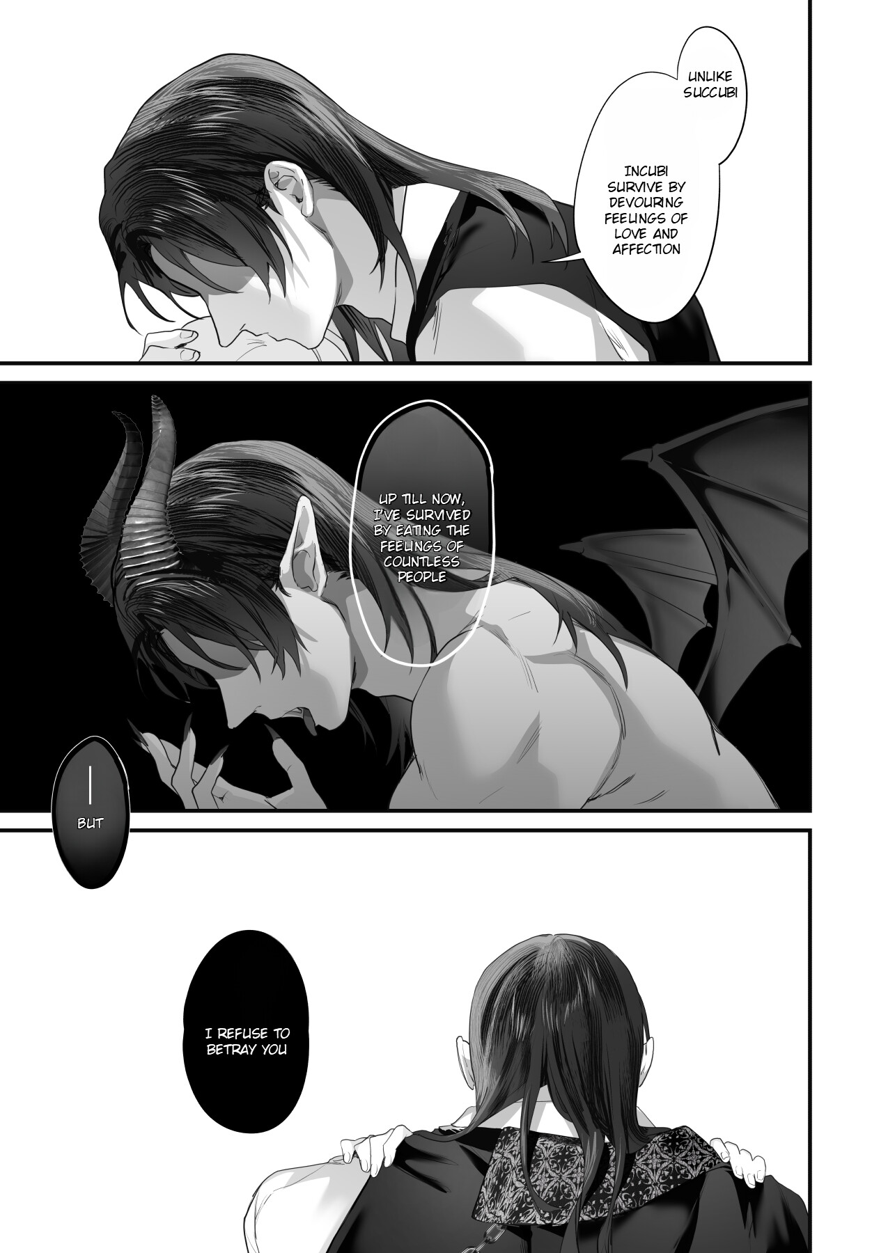 Hentai Manga Comic-A mysterious exorcist falls in love with a reincarnated succubus and risks his life-Read-118